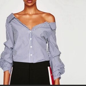 Zara Striped Blouse